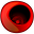 Vaso Plastica Rosso a 32x32 pixel