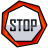 Cartello Stop a 48x48 pixel