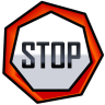 Cartello Stop a 96x96 pixel