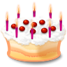 Torta Compleanno a 96x96 pixel