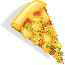 Trancio Pizza a 256x256 pixel