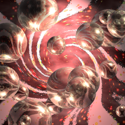 Ciclo Di Bolle a 256x256 pixel