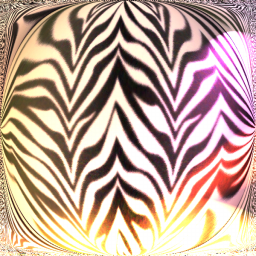 Giraffa Bruciata a 256x256 pixel