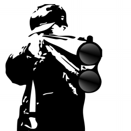 Tiratore a 256x256 pixel