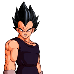 Vegeta Dragon Ball a 256x256 pixel