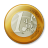 Moneta 1 Euro a 48x48 pixel