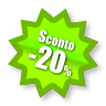 Sconto 20 Venti Per Cento a 96x96 pixel