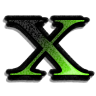 Lettera X a 96x96 pixel