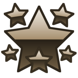 Six Stars a 256x256 pixel