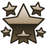 Six Stars a 96x96 pixel