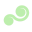 Virgola Verde a 32x32 pixel