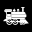 Locomotiva a 32x32 pixel