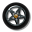 Ruota Ferrari a 32x32 pixel