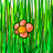 Erba Con Fiore a 48x48 pixel