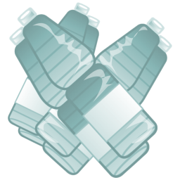 Bottiglie Di Plastica a 256x256 pixel