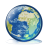 Mondo Terra Globo Terrestre a 48x48 pixel