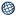 Rete Circolare Blu a 16x16 pixel
