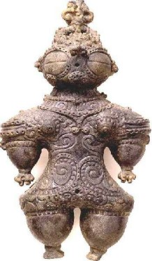 Una tipica statuetta dogu