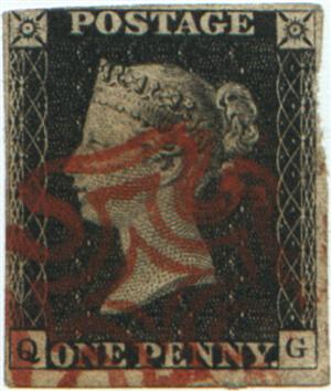 Il Penny Black. Il primo francobollo postale ufficiale