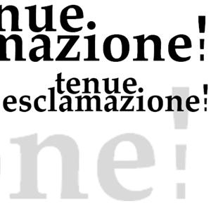 La tenue esclamazione! Di Carmine Natale, e famiglia