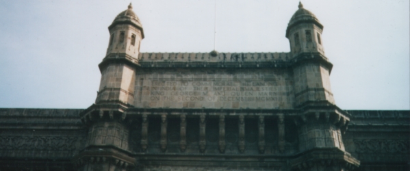 Un particolare della Porta dell'India