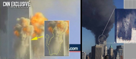 Particolari fumi escono dal WTC