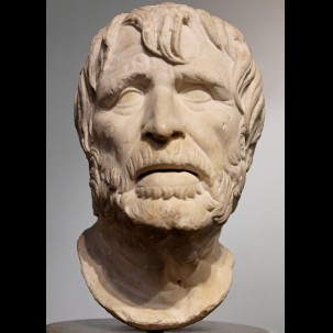 Busto scolpito di Lucio Anneo Seneca