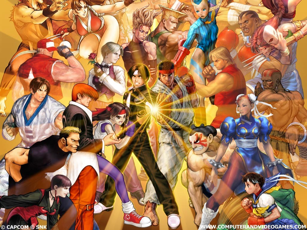 [Resim: Capcom%20Vs%20SNK-All%20The%20Crew_1024x768%20(1).jpg]