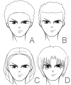 Disegnare fronte e attaccatura capelli - Figura 1
