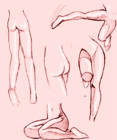Disegnare gambe femminili - Figura 2