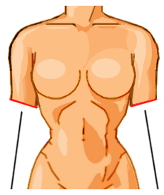 Disegnare le spalle di una ragazza - Figura 2