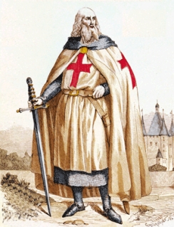 Una raffigurazione di un templare