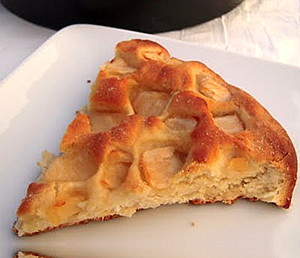 Focaccia dolce alle mele