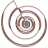 Spirale Metallo a 48x48 pixel