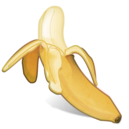 Banana a 256x256 pixel
