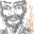 Vecchio Incendiario a 32x32 pixel