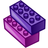 Mattoncini Lego a 96x96 pixel