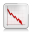 Statistica Borsa Andamento Negativo a 32x32 pixel