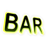 TITOLO: Bar | GENERE: lettere