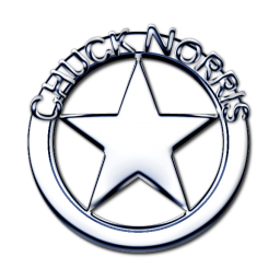 Chuck Norris Texas Ranger Star a 256x256 pixel