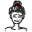 Geisha a 32x32 pixel