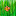 Erba Con Fiore a 16x16 pixel