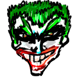 Joker a 256x256 pixel