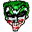 Joker a 32x32 pixel