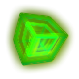Cubo Energia Verde a 256x256 pixel