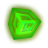 Cubo Energia Verde a 96x96 pixel