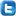 Twitter Icon Logo a 16x16 pixel
