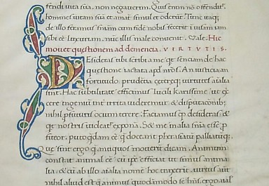 Immagine tratta da un testo delle Epistulae Morales ad Lucilium di Seneca