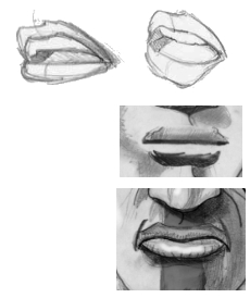 Disegnare la bocca - Figura 3