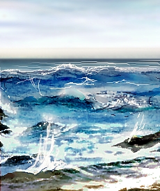 Disegnare il mare/oceano - Figura 2